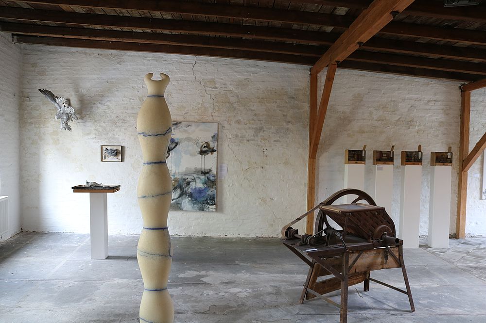 Werke von Iris Stephan und Martin Langer